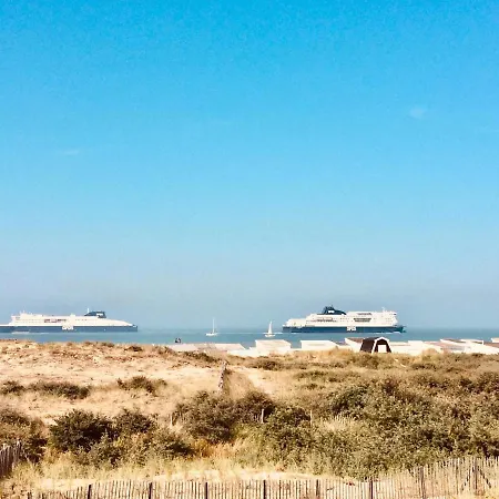 Calm, Cocon A La Mer, Bleriot-plage شقة *